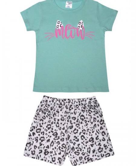 PRETTY BABY Πιτζάμα 63139 Μέντα 