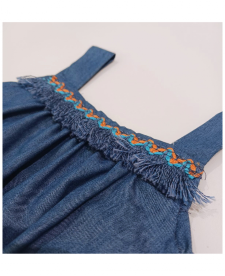 BABYLON Ολόσωμο Σορτς 12416498 Μπλε 