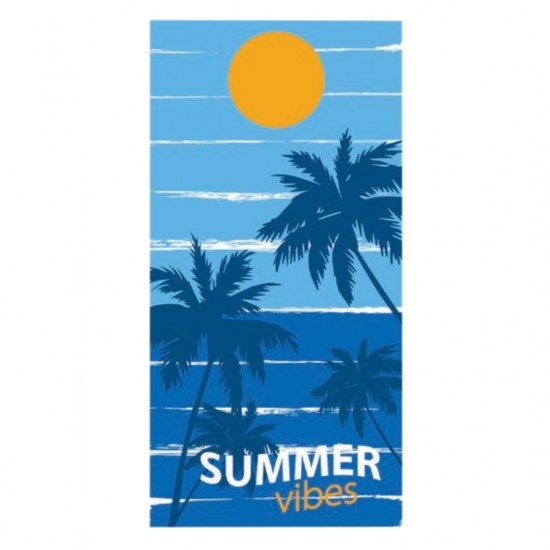 STAMION Πετσέτα Θαλάσσης 92101 Μπλε 