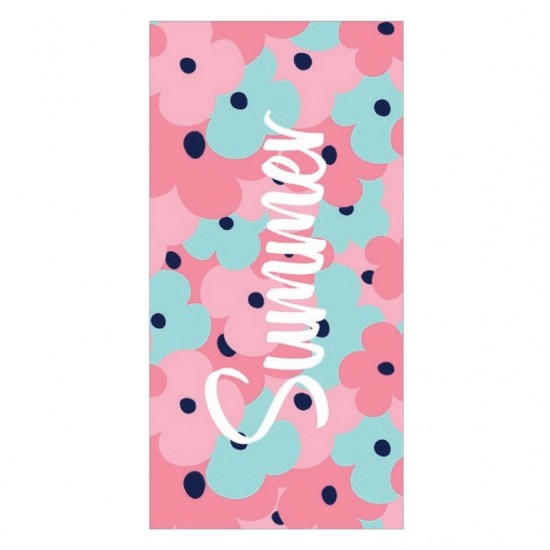 STAMION Πετσέτα Θαλάσσης 92203 Ροζ 