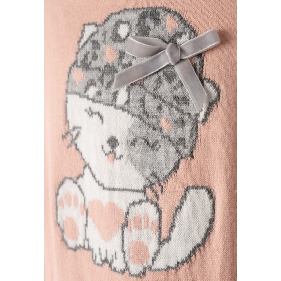 EBITA Φόρεμα Πλεκτό 243523 Σομόν 