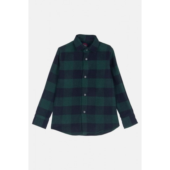 JOYCE Πουκάμισο 2496003 Μπλε/Πράσινο 