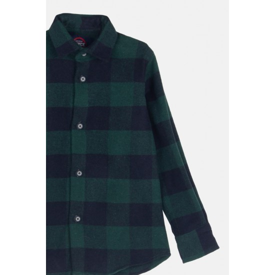 JOYCE Πουκάμισο 2496003 Μπλε/Πράσινο 