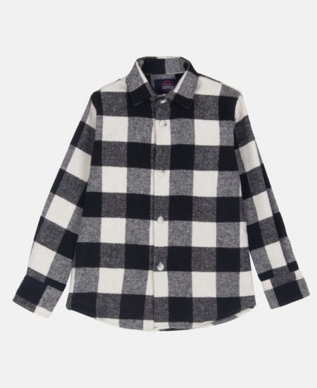 JOYCE Πουκάμισο 2494003 Άσπρο/Μαύρο 