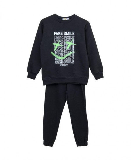 FRENZY Σετ Φόρμα 73425462 Μαύρο 