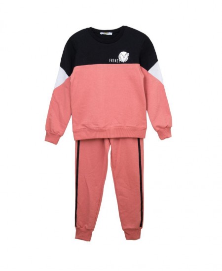 FRENZY Σετ Φόρμα 63425429 Ροδακινί