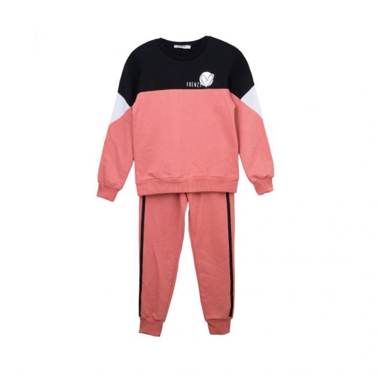 FRENZY Σετ Φόρμα 63425429 Ροδακινί