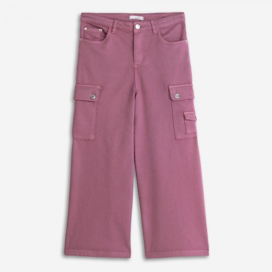 FUNKY Παντελόνι Cargo 225-531105 Ροζ