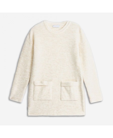 FUNKY Φόρεμα Πλεκτό 225-510111 Εκρού