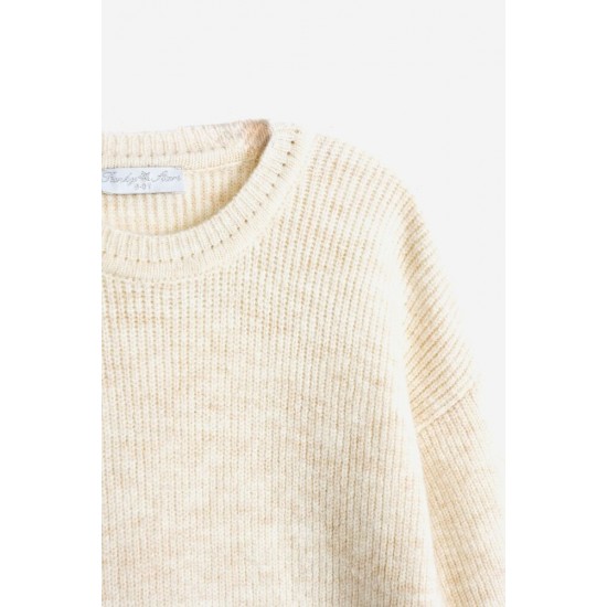 FUNKY Φόρεμα Πλεκτό 225-510111 Εκρού