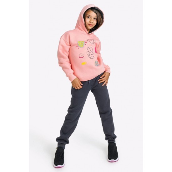 FUNKY Σετ Φόρμα 225-517115 Ροζ/Ανθρακί 