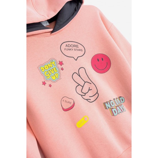 FUNKY Σετ Φόρμα 225-517115 Ροζ/Ανθρακί 