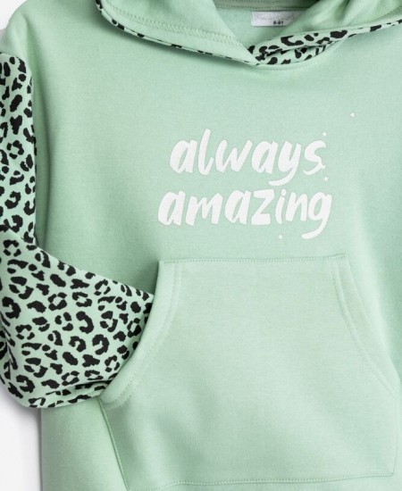 FUNKY Σετ Μπλούζα Φούτερ και Κολάν 225-521131 Φυστικί 