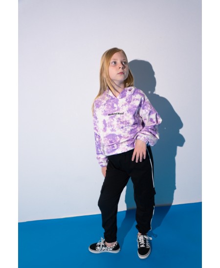 ΕΒΙΤΑ Σετ Φόρμα 243002 Μωβ/Μαύρο