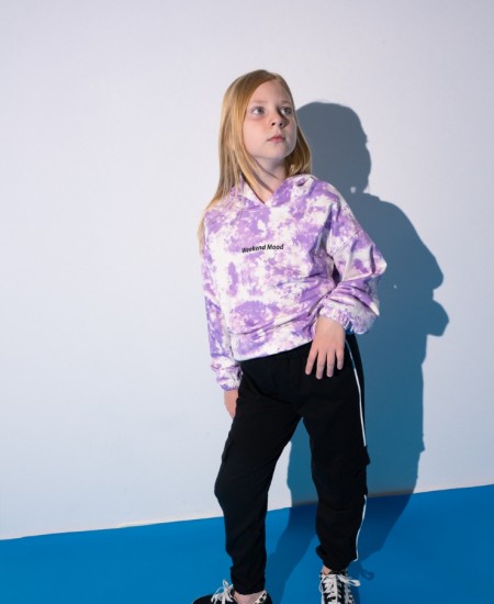 ΕΒΙΤΑ Σετ Φόρμα 243002 Μωβ/Μαύρο