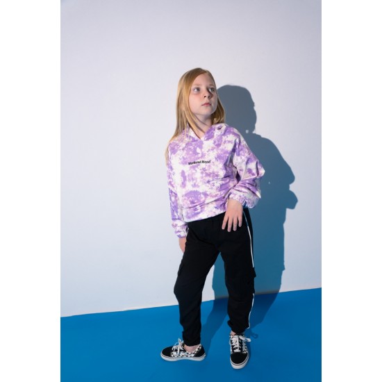 ΕΒΙΤΑ Σετ Φόρμα 243002 Μωβ/Μαύρο