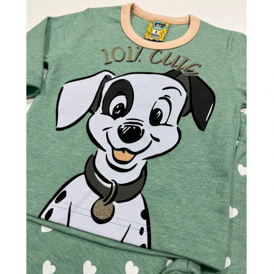 LIKE Πιτζάμα 124-0162 Φυστικί 