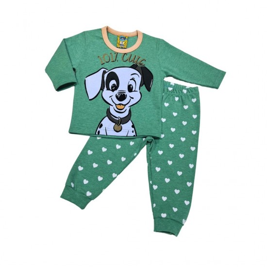 LIKE Πιτζάμα 124-0162 Φυστικί 