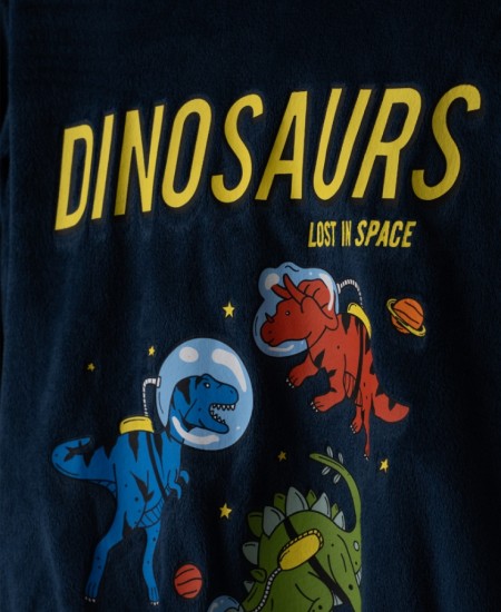 HASHTAG Πιτζάμα Η-329 Μπλε