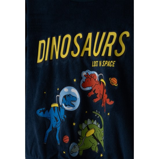 HASHTAG Πιτζάμα Η-329 Μπλε