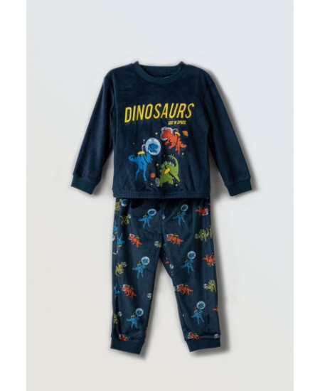 HASHTAG Πιτζάμα Η-329 Μπλε