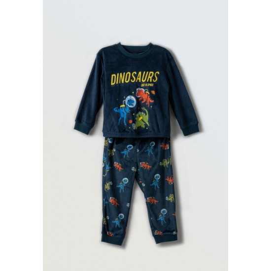 HASHTAG Πιτζάμα Η-329 Μπλε