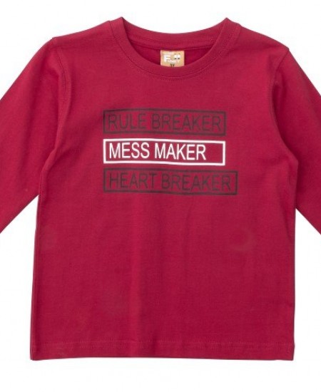 FUNKY Μπλούζα 223-306126 Κόκκινο