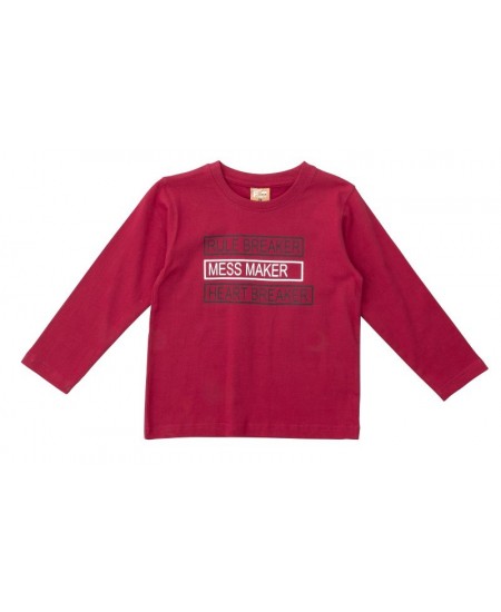 FUNKY Μπλούζα 223-306126 Κόκκινο