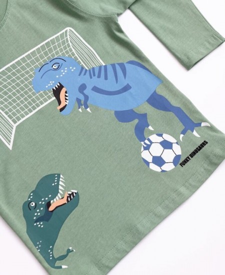 FUNKY Μπλούζα 224-306117 Πράσινο