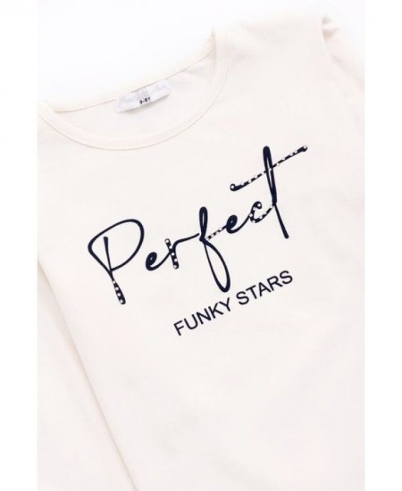 FUNKY Μπλούζα 224-506110 Εκρού