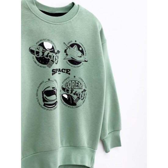 FUNKY Μπλούζα Φούτερ 224-392106 Φυστικί