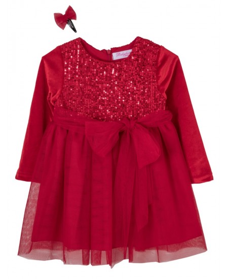 BABYLON Φόρεμα 12426518 Κόκκινο