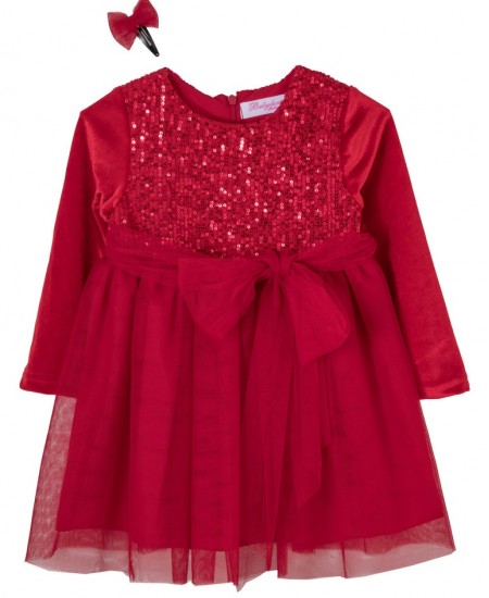 BABYLON Φόρεμα 12426518 Κόκκινο