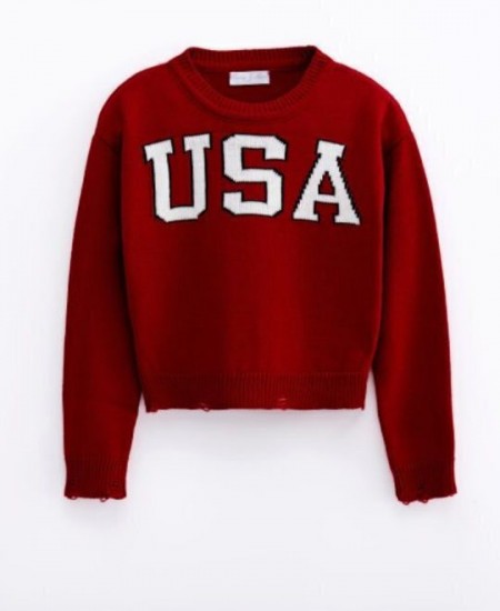 FUNKY Μπλούζα Πλεκτή 224-510115 Κόκκινο