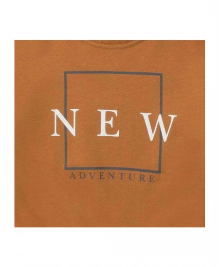 FUNKY Μπλούζα Φούτερ 223-392105 Πορτοκαλί