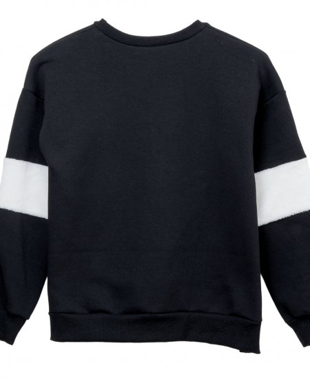 FRENZY Μπλούζα Φούτερ 63427029 Μαύρο