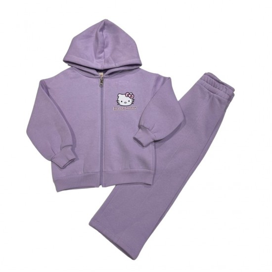 MINILOOX Σετ Ζακέτα και Παντελόνι 24482 Λιλά