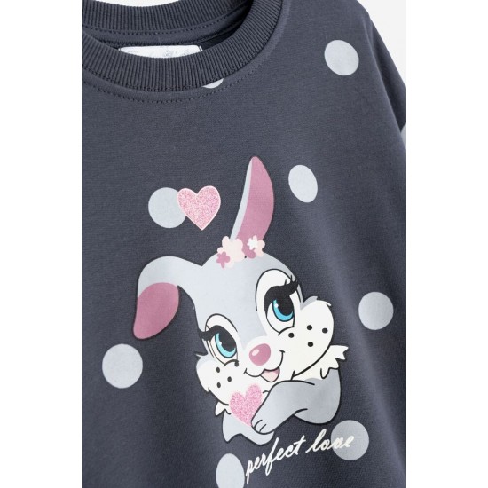 FUNKY Μπλούζα 225-792102 Ανθρακί