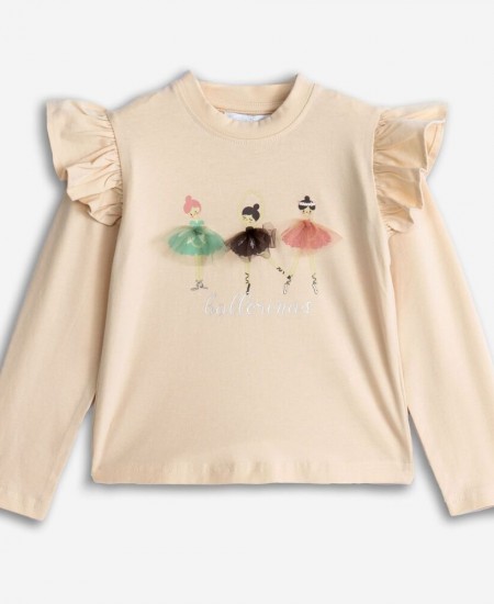 FUNKY Μπλούζα 225-706108 Εκρού