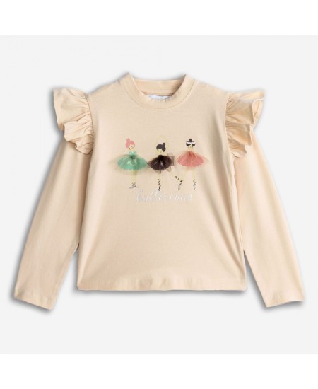 FUNKY Μπλούζα 225-706108 Εκρού