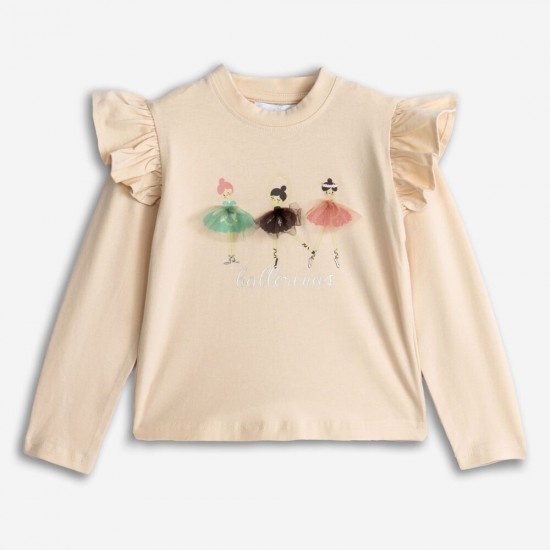 FUNKY Μπλούζα 225-706108 Εκρού