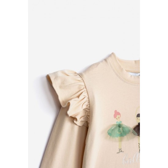 FUNKY Μπλούζα 225-706108 Εκρού