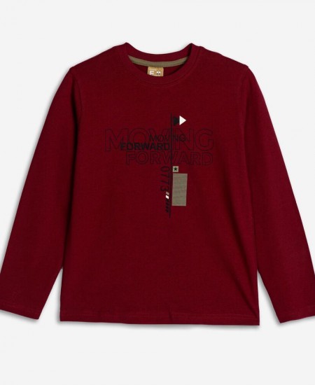 FUNKY Μπλούζα 225-106100 Μπορντώ