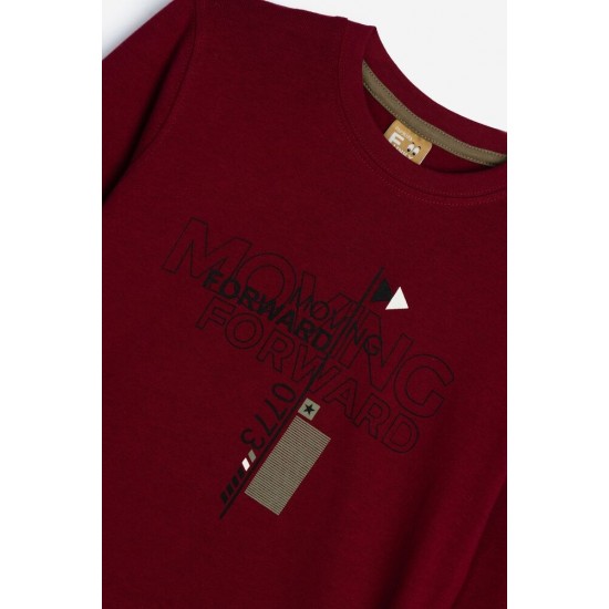 FUNKY Μπλούζα 225-106100 Μπορντώ