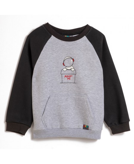 ΑΚΟ Μπλούζα Φούτερ 3355206-01 Γκρι