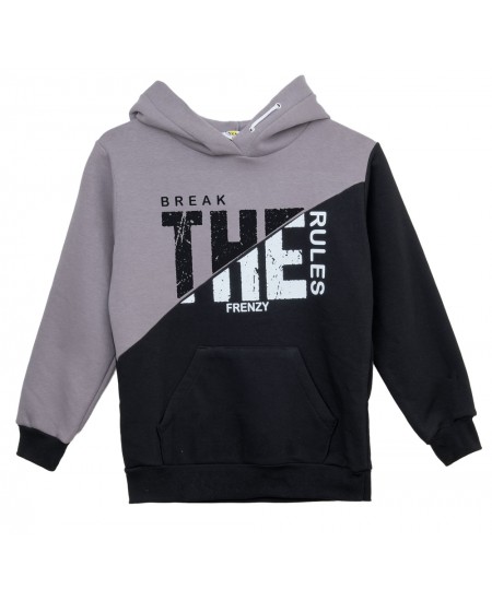 FRENZY Μπλούζα Φούτερ 73427068 Μαύρο