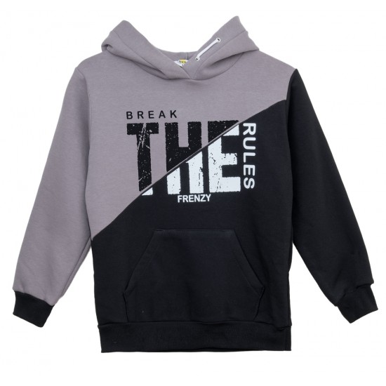 FRENZY Μπλούζα Φούτερ 73427068 Μαύρο