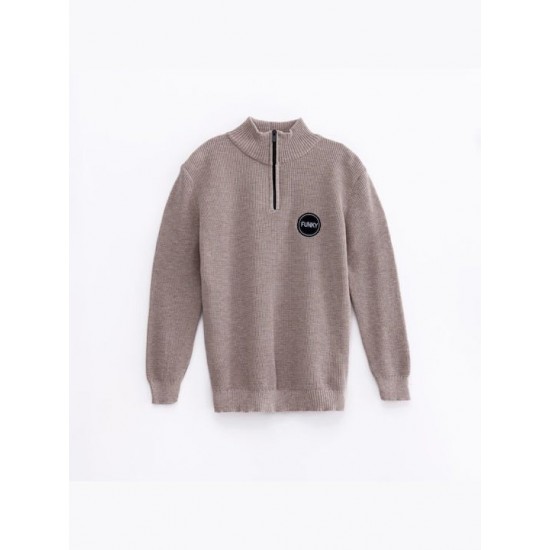 FUNKY Μπλούζα Πλεκτή 224-110115 Καφέ