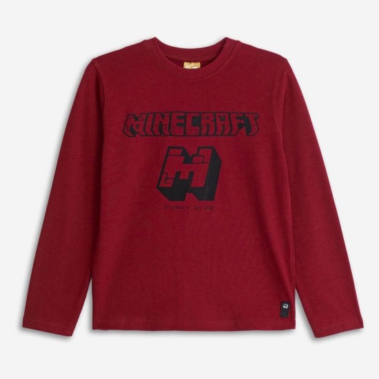 FUNKY Μπλούζα 225-106113 Μπορντό