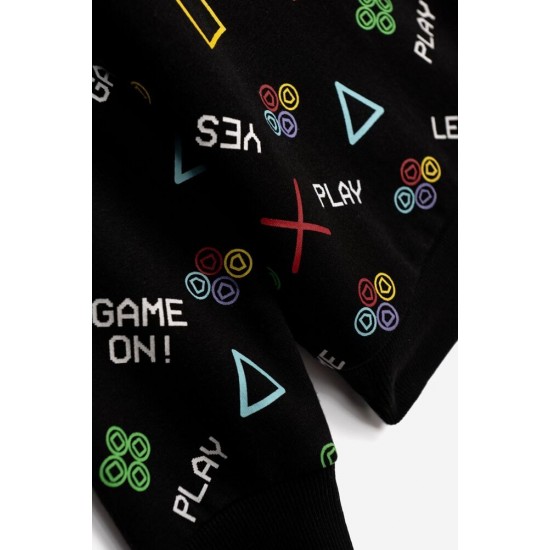 FUNKY Μπλούζα Φούτερ 225-392104 Μαύρο